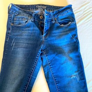 Size 3 jeans fit true to size! Made by empyre